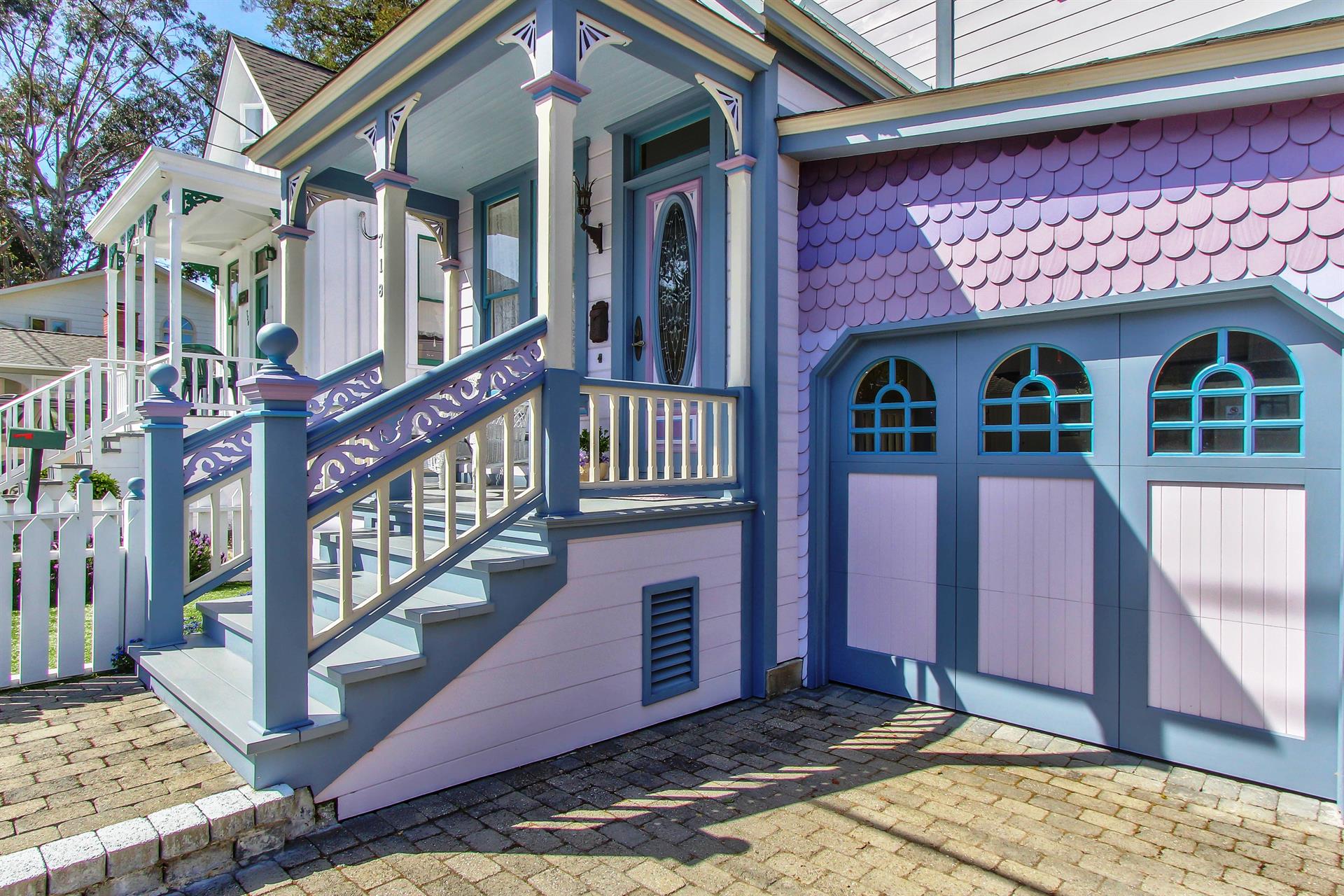 Front Exterior  Garage for One Small to Medium Car
