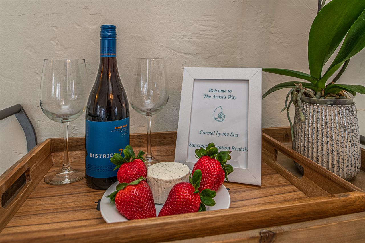 Wine and Cheese to Welcome You