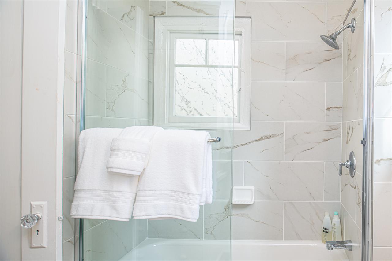 Bathroom with Shower Over Tub