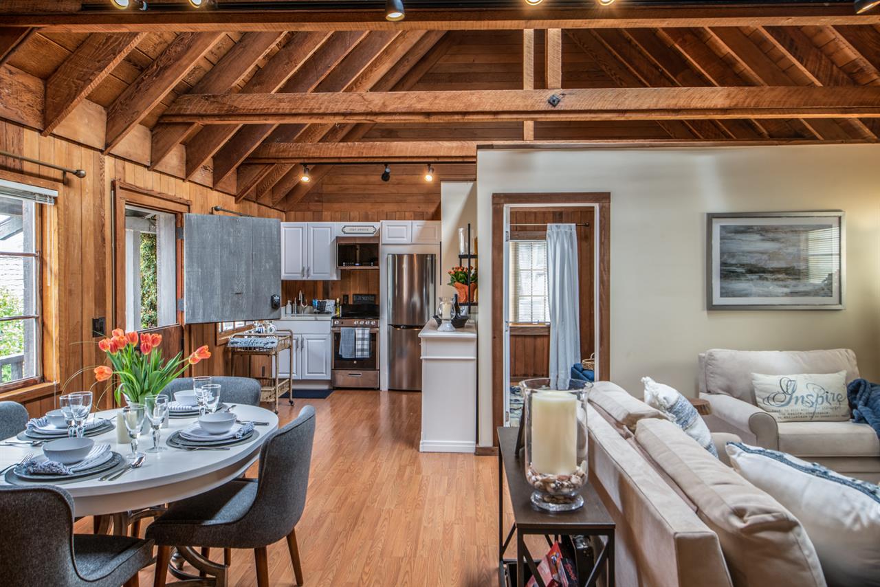 Living Room with Dining Area