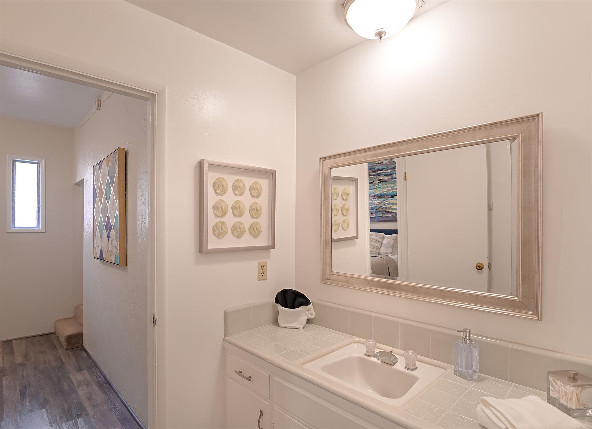 Bathroom with Shower Over Tub