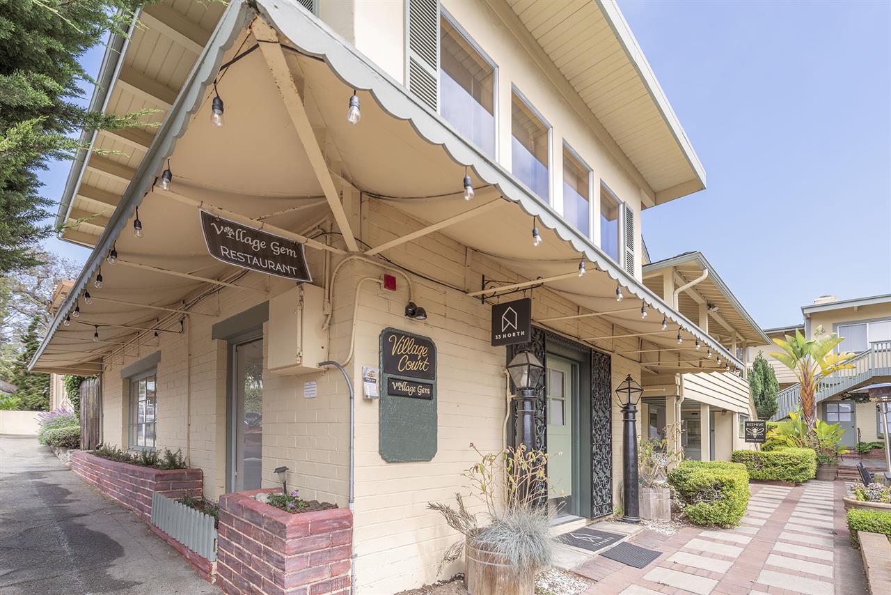 The Entrance to this Charming Carmel Court
