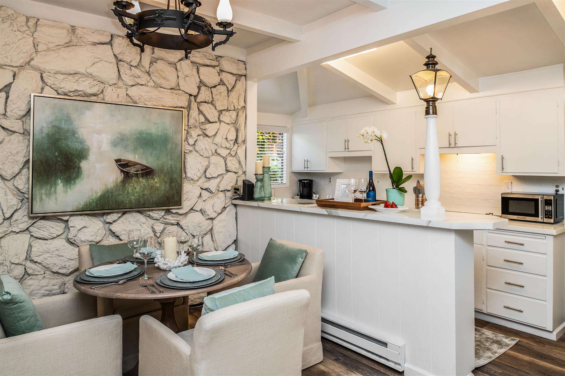 Kitchen and Dining Area