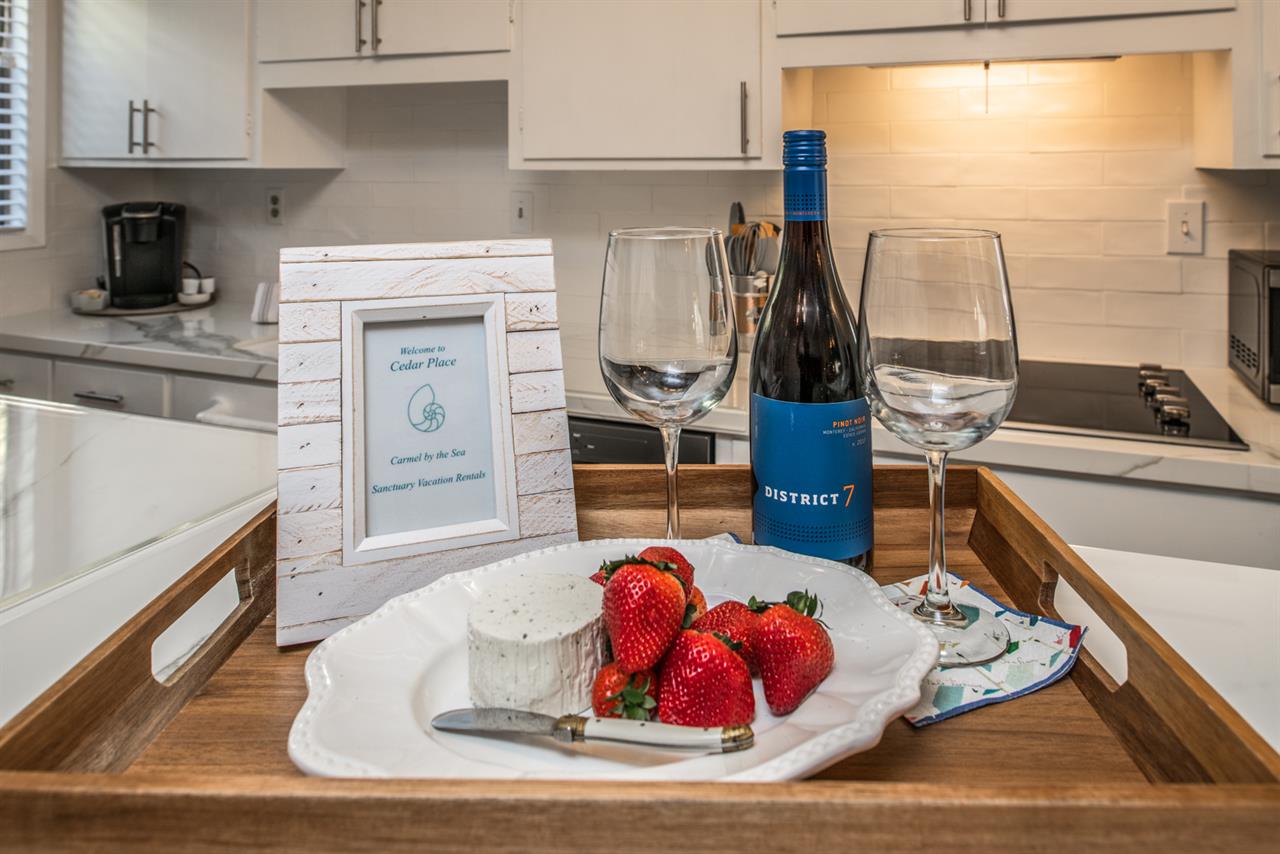 Wine and Cheese to Welcome You