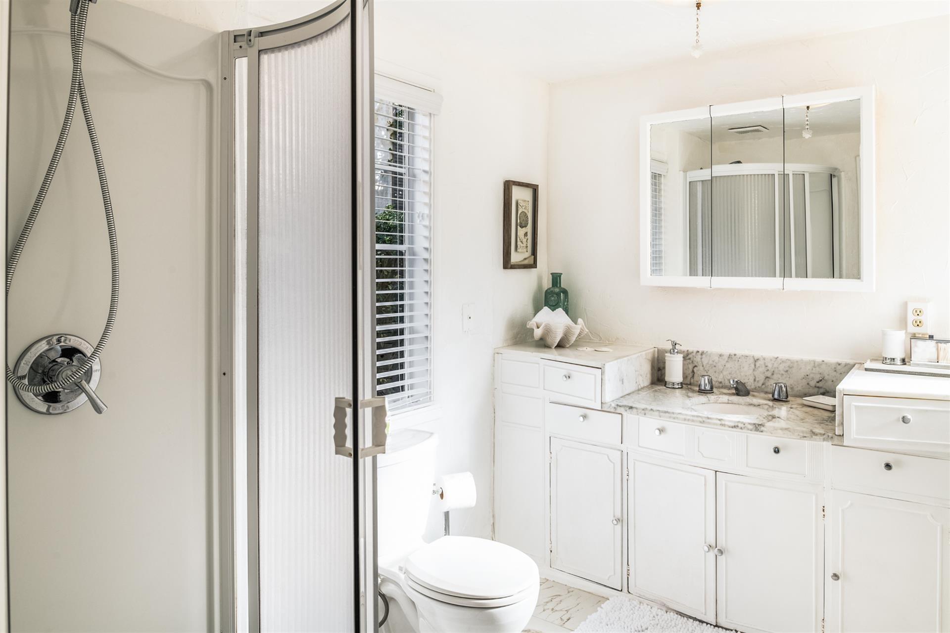 Bathroom with Standing Shower