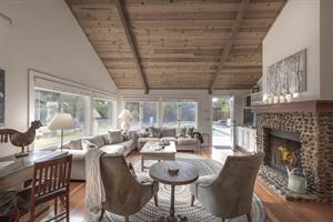 Great Room with Vaulted Ceilings