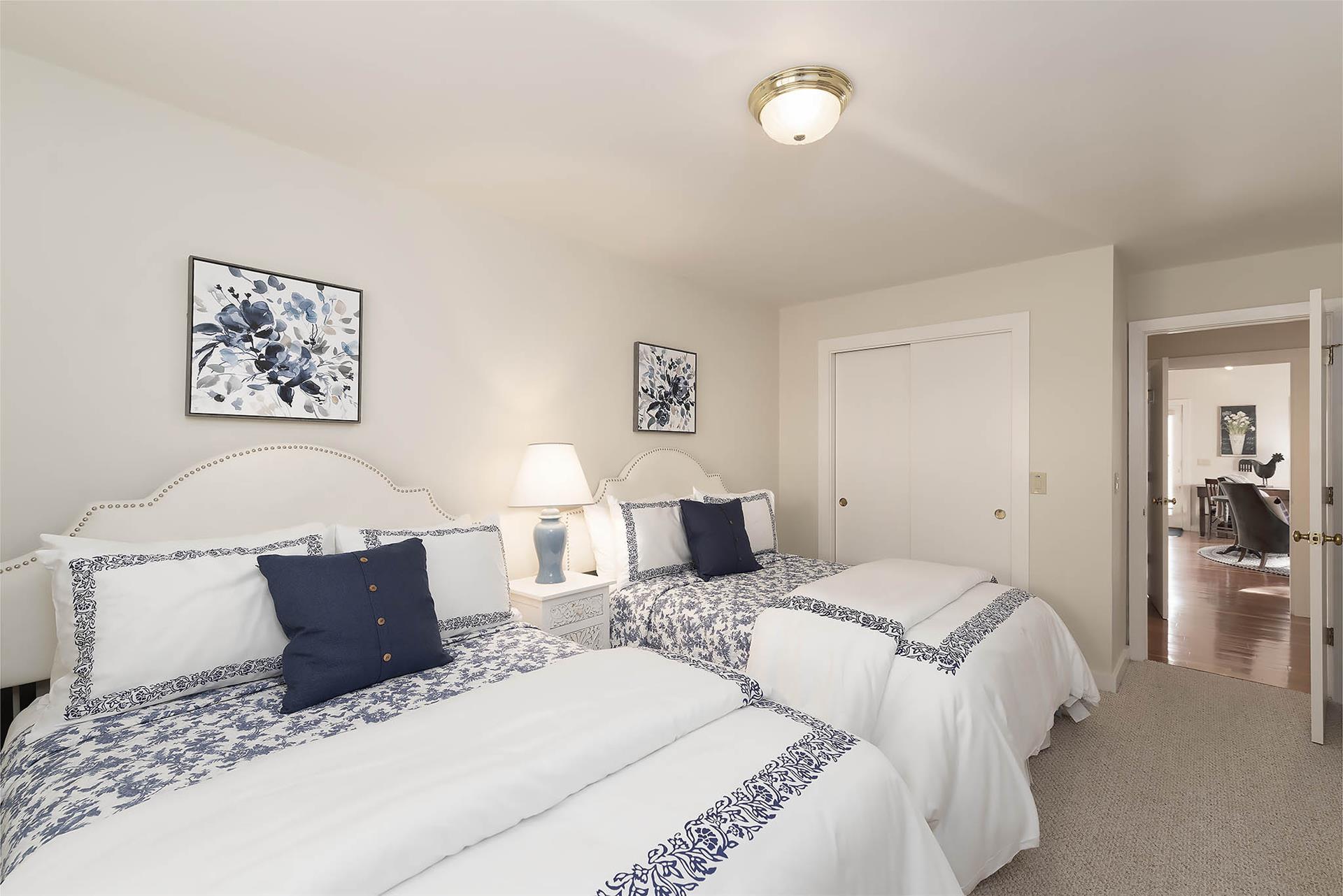 Bedroom 3 with Two FullDouble Beds