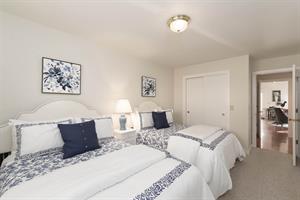 Bedroom 3 with Two FullDouble Beds