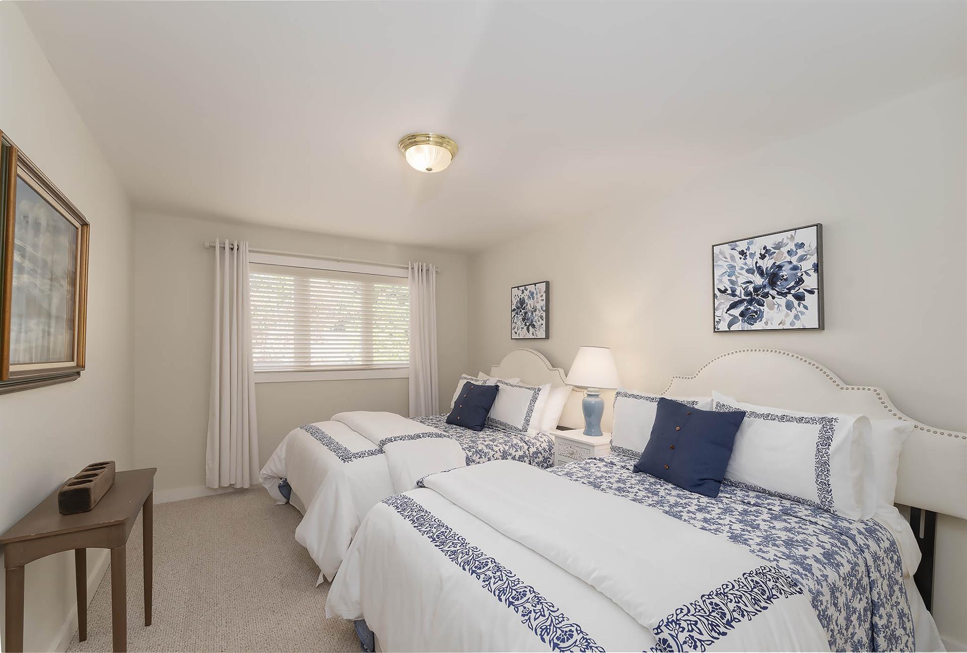 Bedroom 3 with Two FullDouble Beds