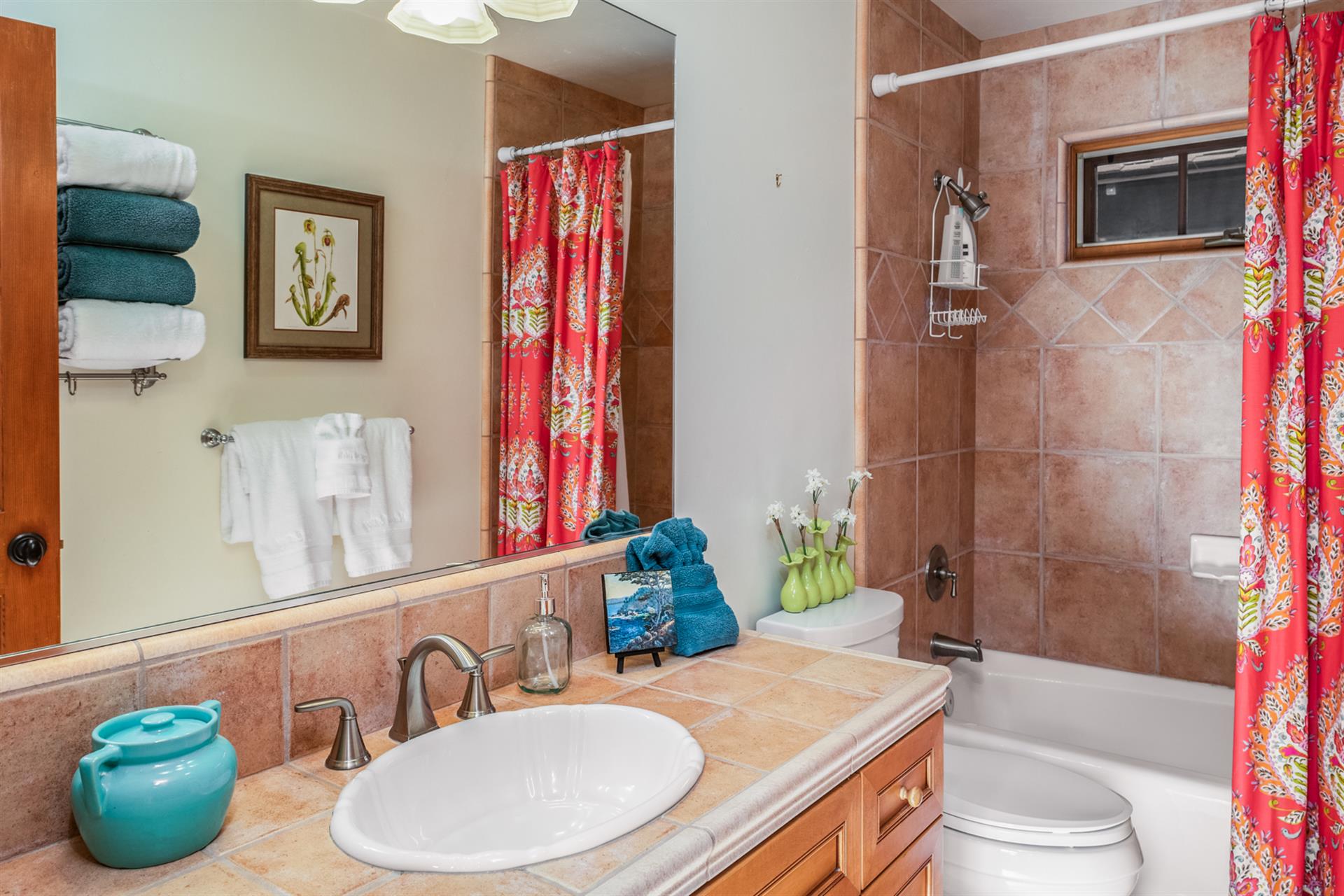 Hall Bath, ShowerOverTub Combo