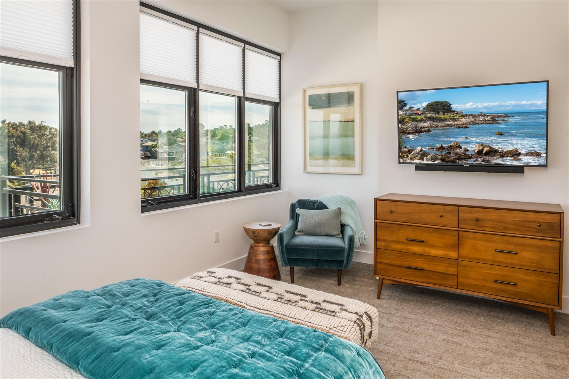 Bedroom 2, Queen, TV, En Suite with Shower