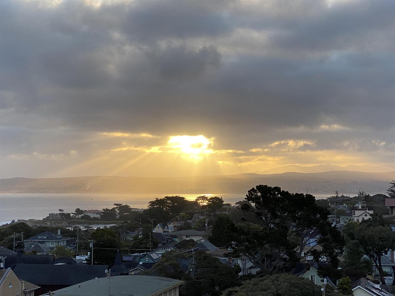 Watch Sunrises Over Monterey Bay