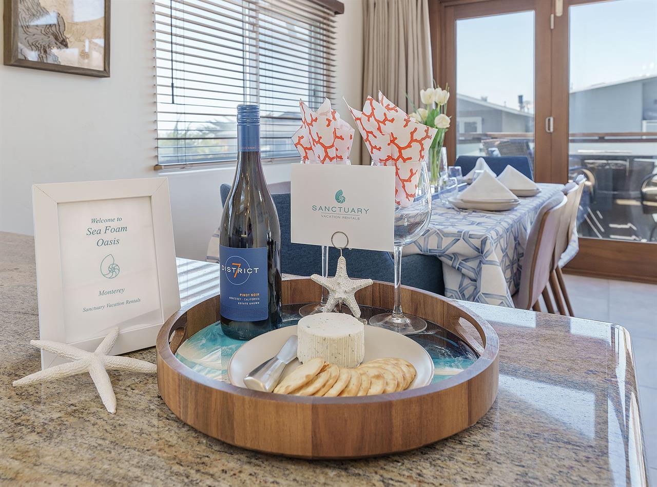 Wine and Cheese to Welcome You