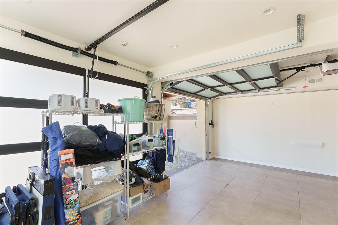 One Car Garage with EV Charger