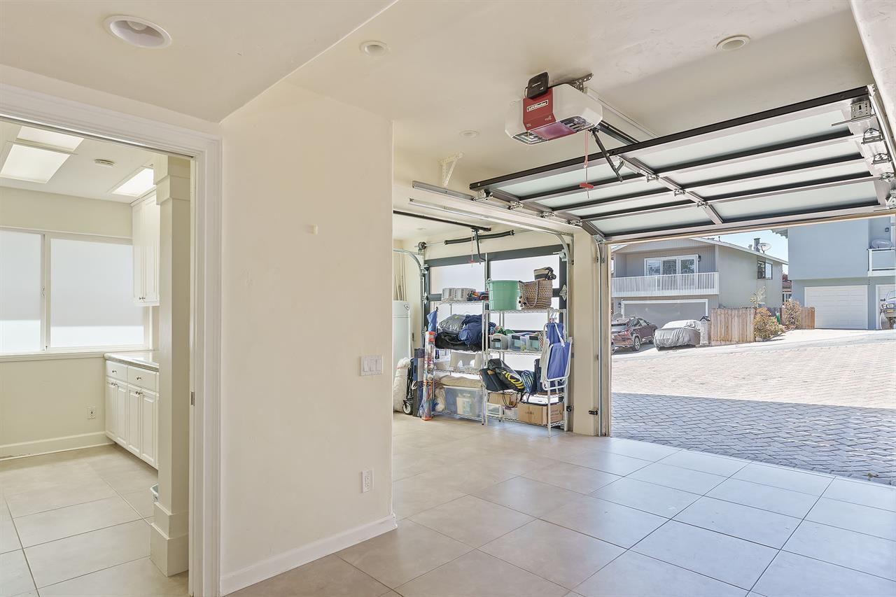 One Car Garage with EV Charger