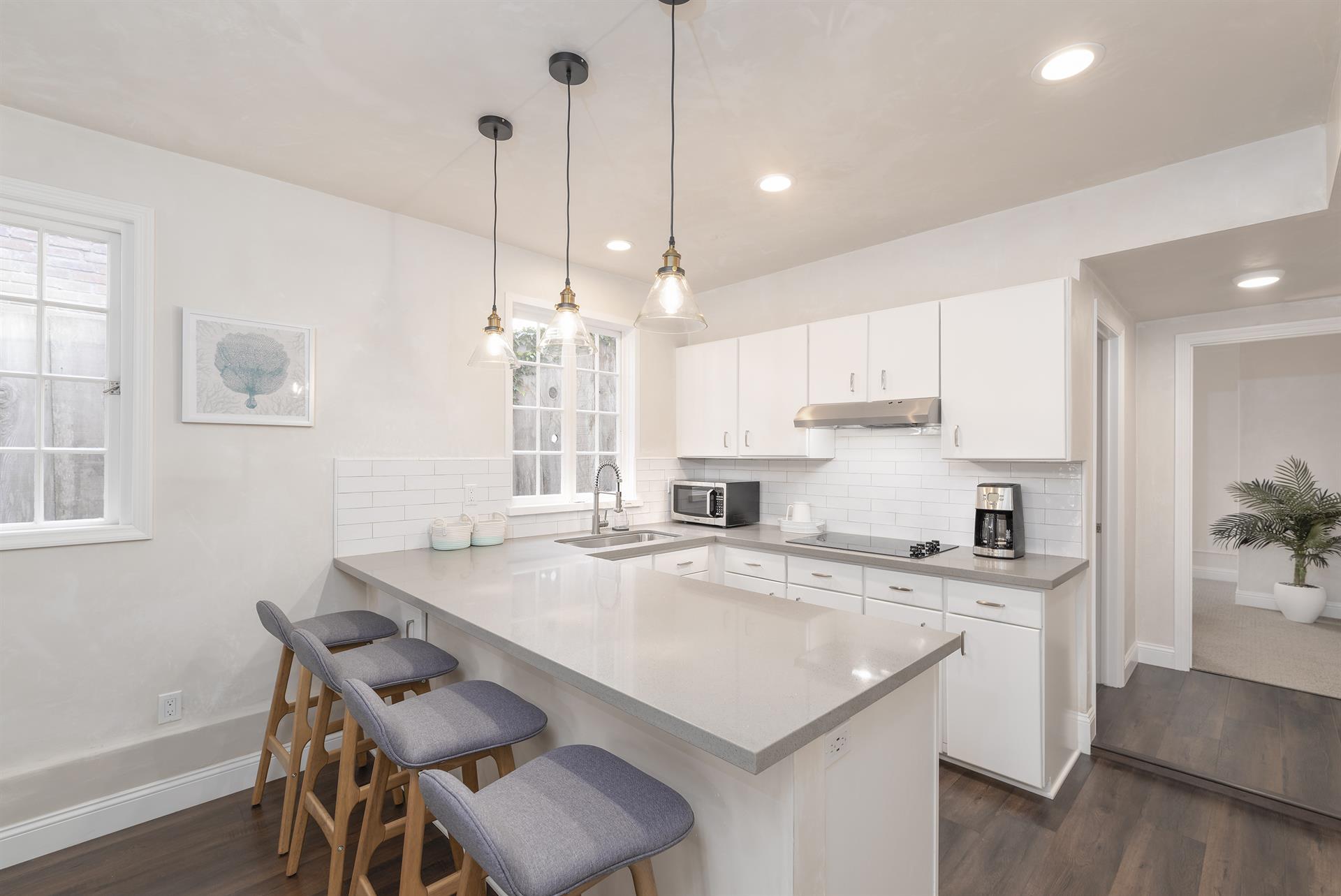 Fully Equipped Lower Level Kitchen