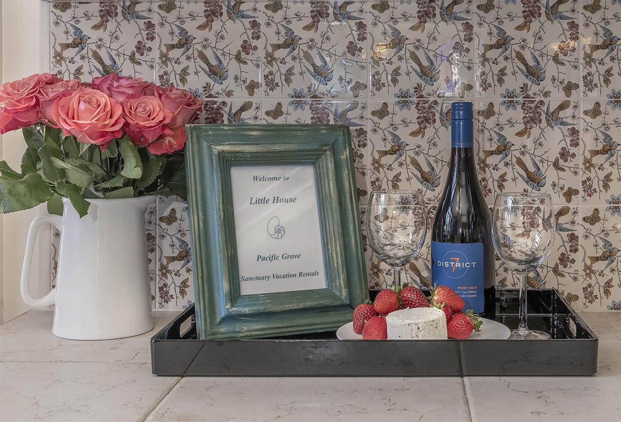 Wine and Cheese to Welcome You