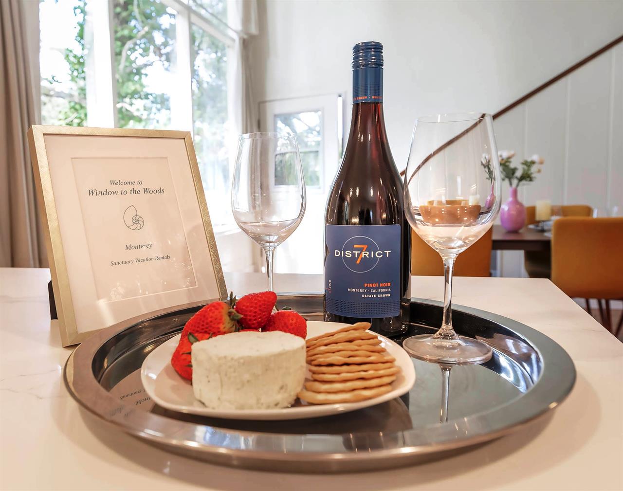 Wine and Cheese to Welcome You