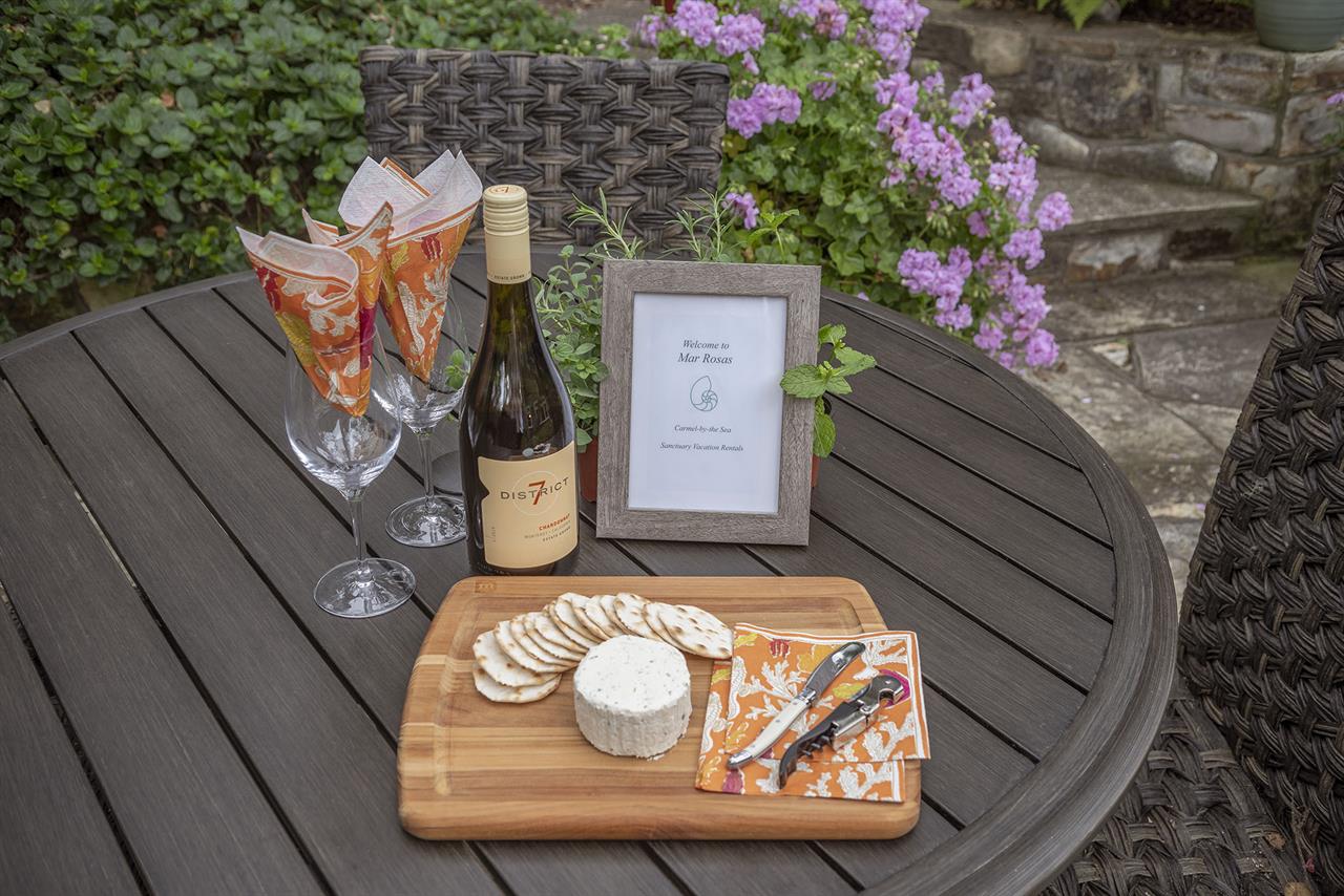 Wine and Cheese to Welcome You