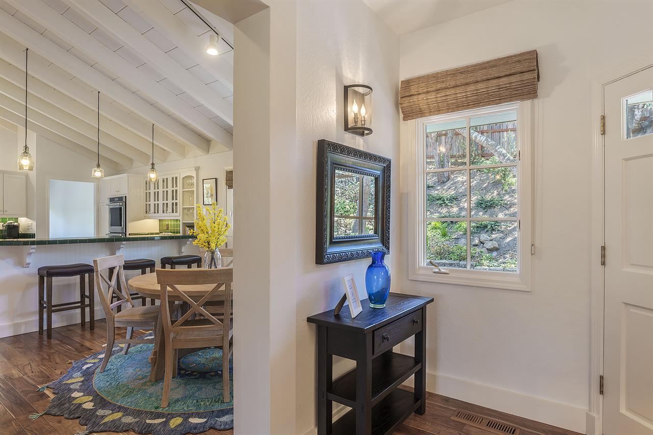 Just Outside the Kitchen, Lounge and Dining Areas