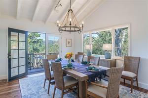 Formal Dining Area Next to the Kitchen Seats 8
