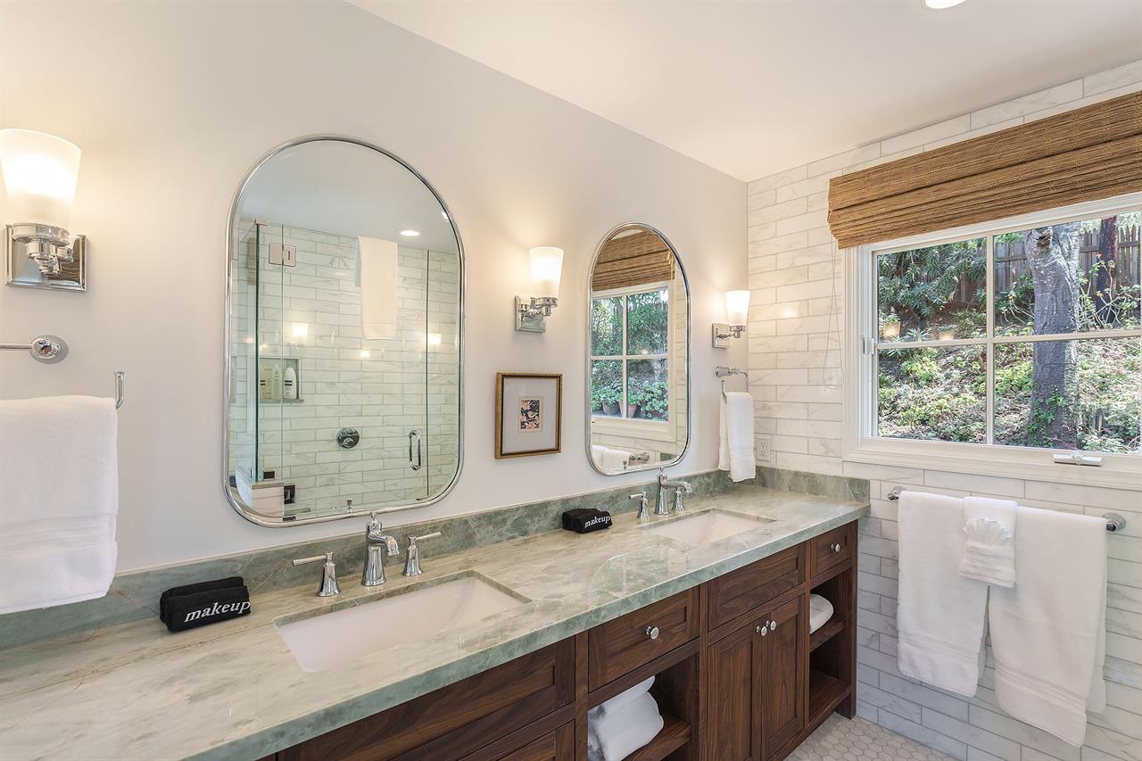 En Suite Bathroom with Shower, Two Sinks