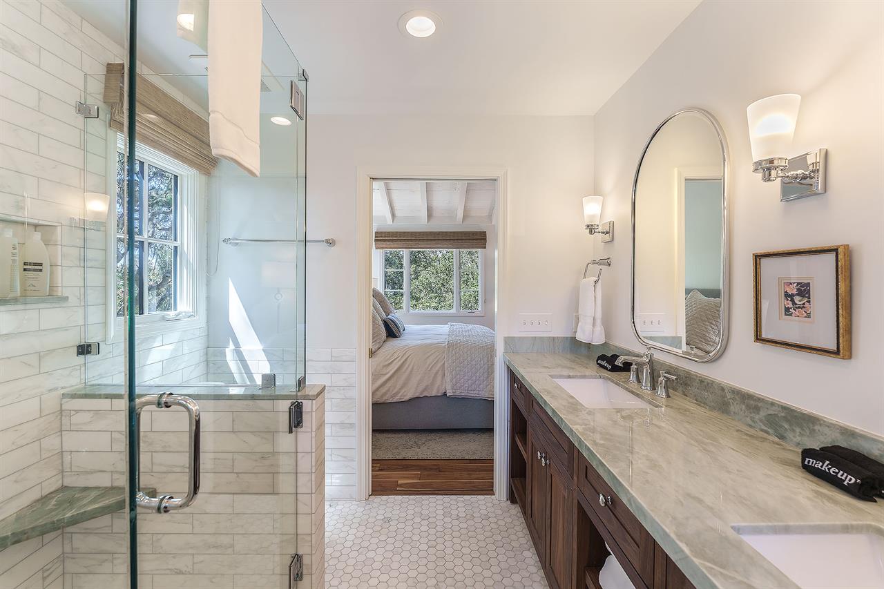 En Suite Bathroom with Shower, Two Sinks