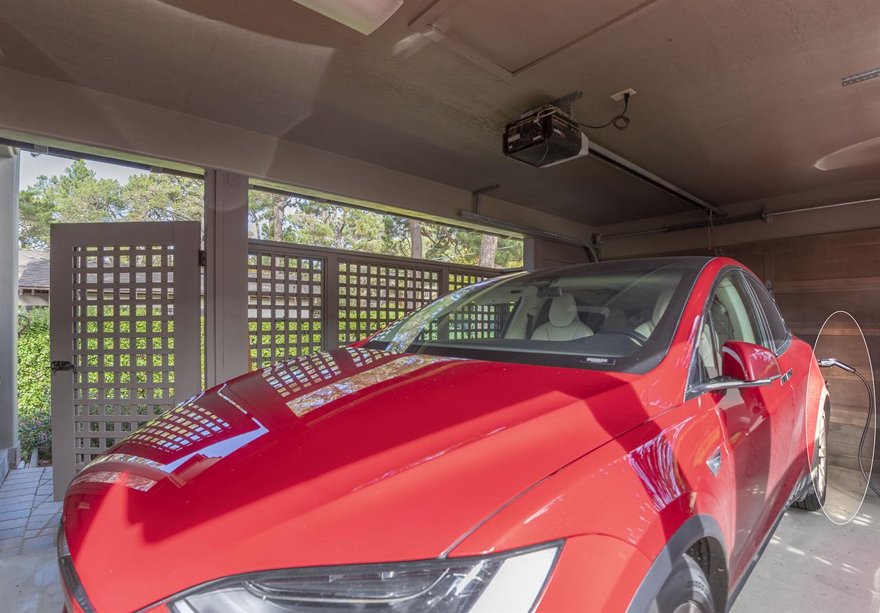 EV Charger in the Carport  Garage