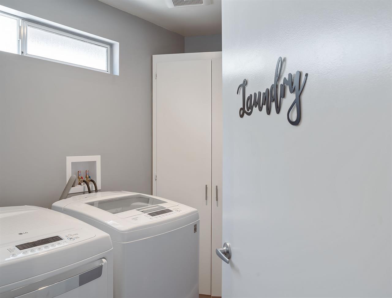 Downstairs Laundry Room