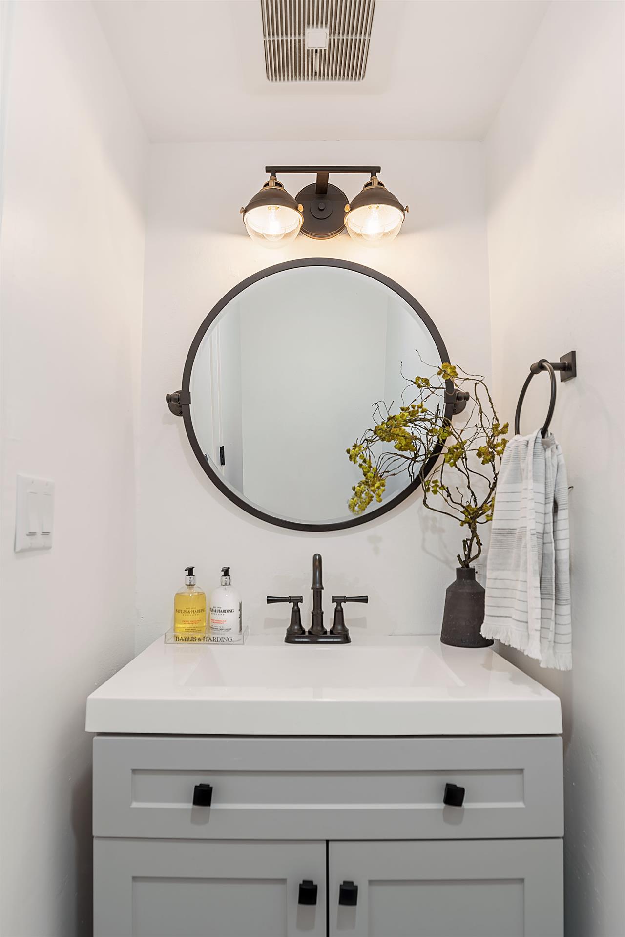 Half Bath  Powder Room