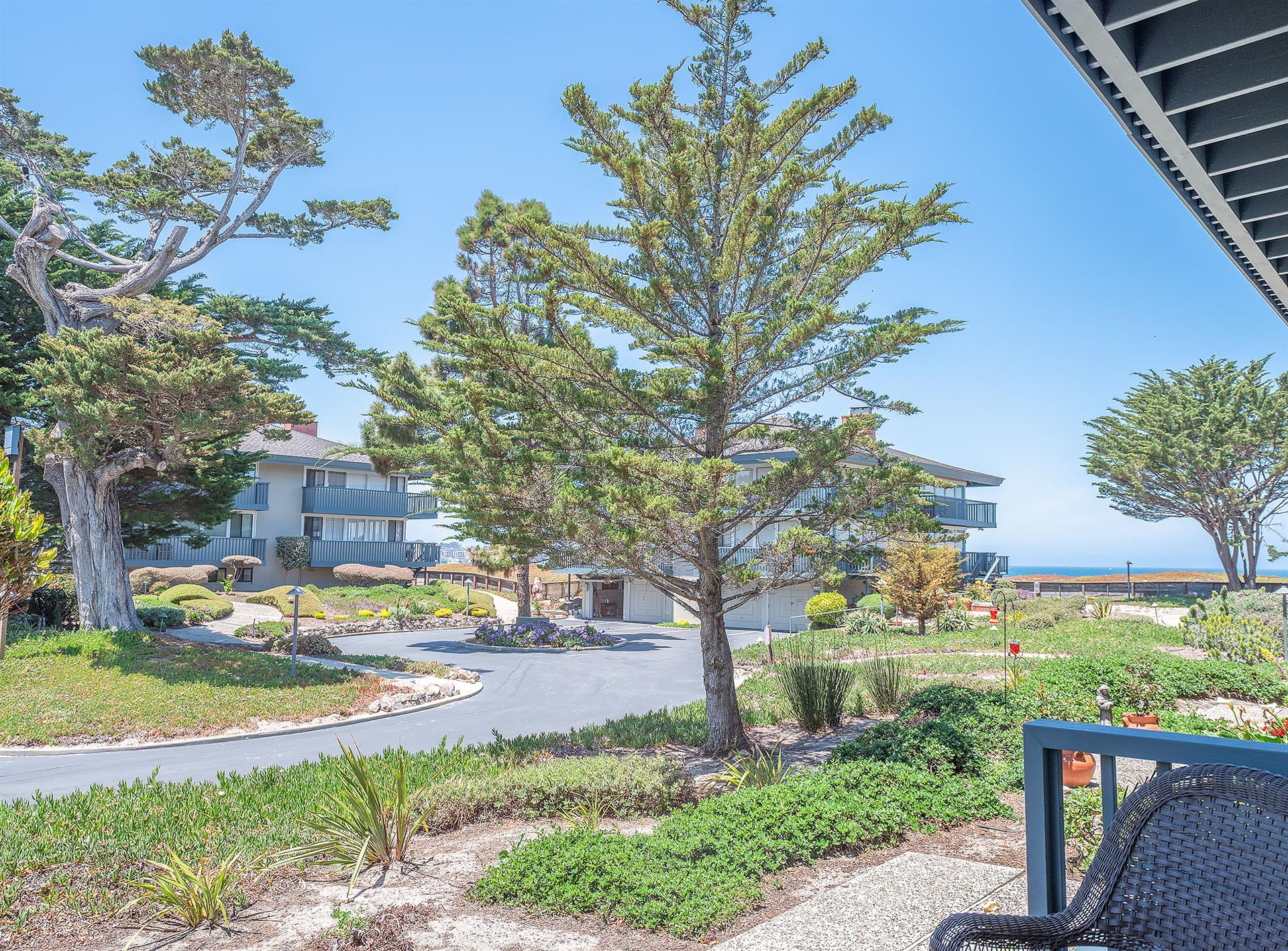 Patio with a Peek of the Ocean