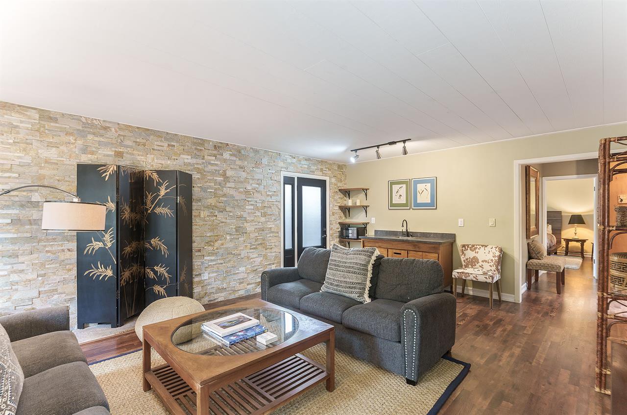 Family  Media Room 1 with a Queen Sofabed and 46” HDTV