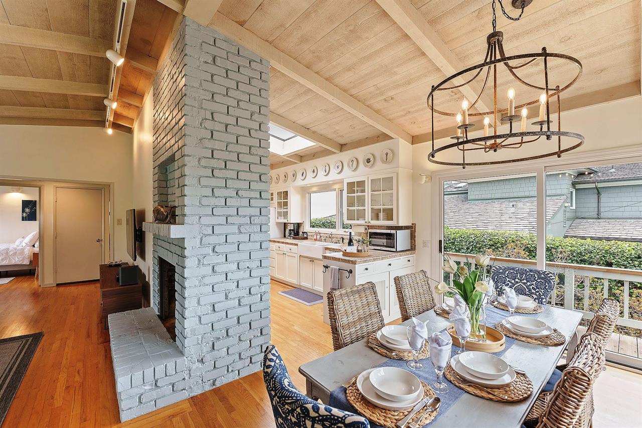 Great Room with Living Room, Dining Area and Kitchen