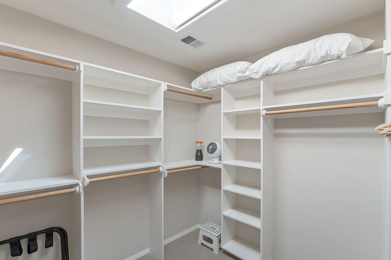 WalkIn Closet Inside Bedroom 1
