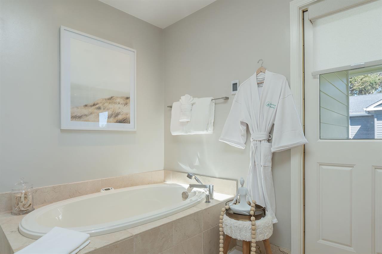 En Suite Bath with Shower and Separate Tub