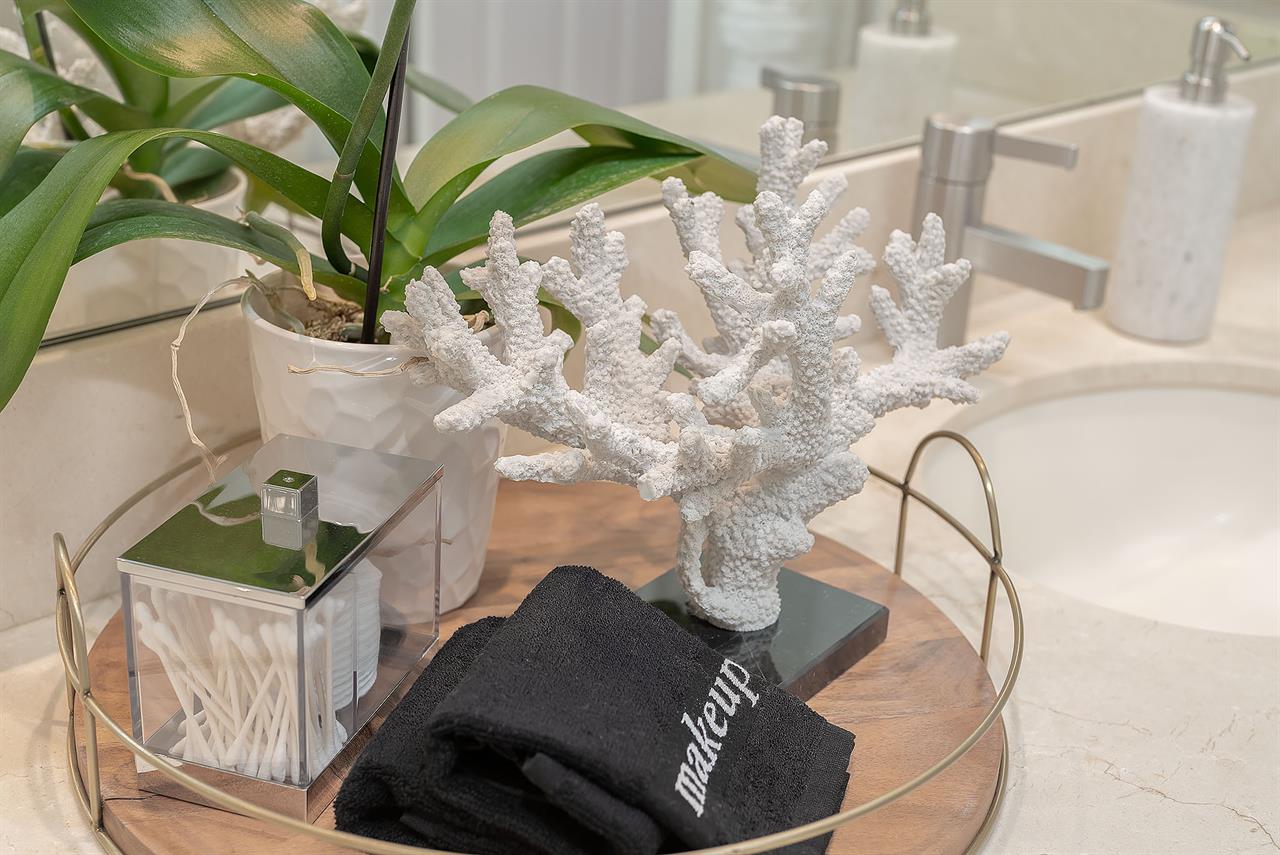 En Suite Bath with Shower and Separate Tub