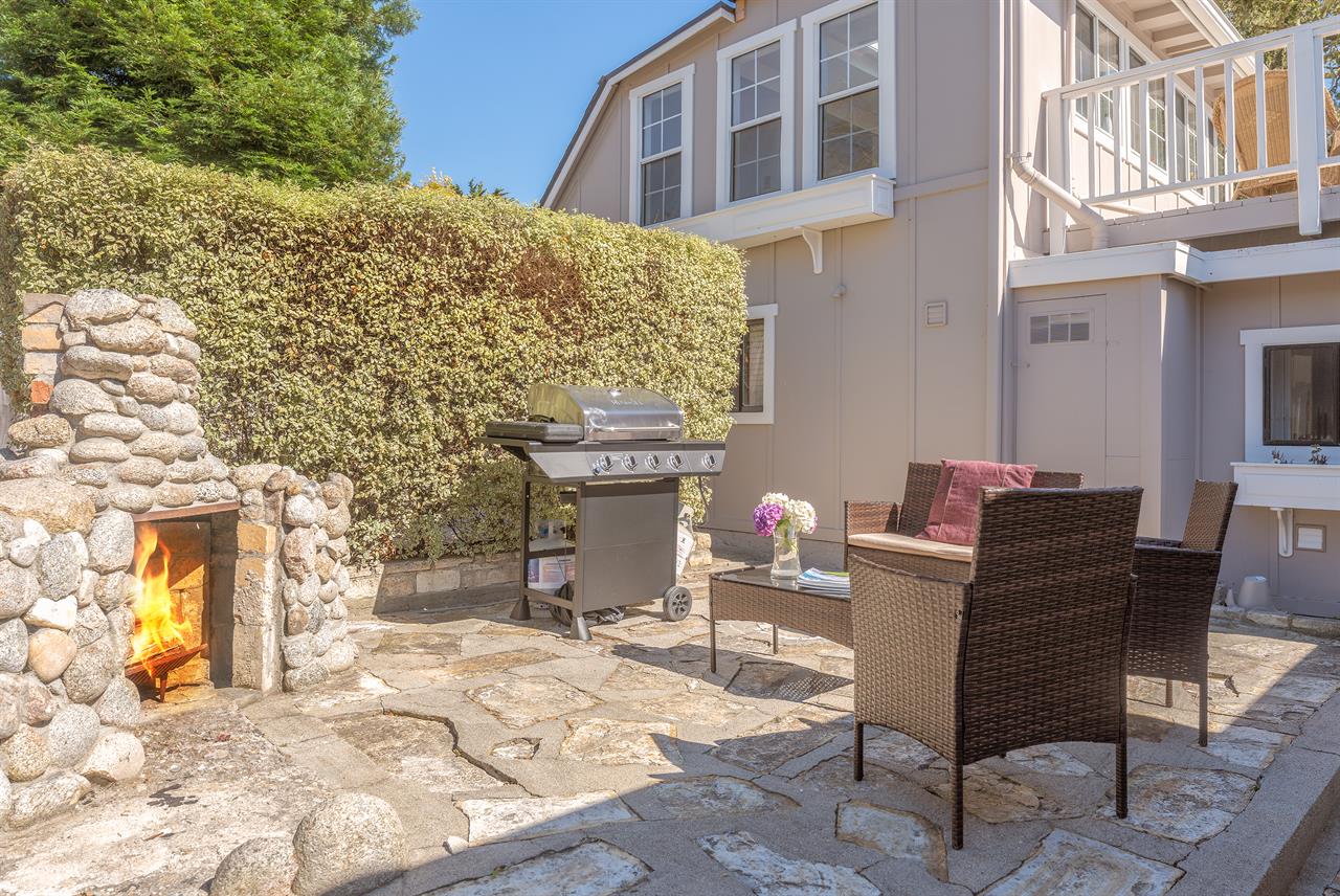 Back Patio, Neighboring Guest Cottage