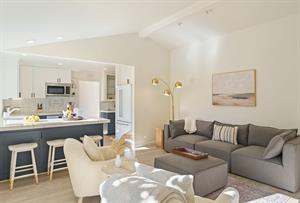 Fully Equipped Kitchen Next to the Family Room