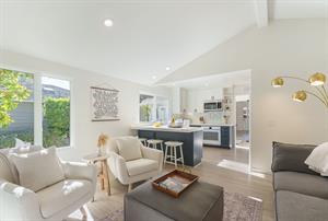 Fully Equipped Kitchen Next to the Family Room