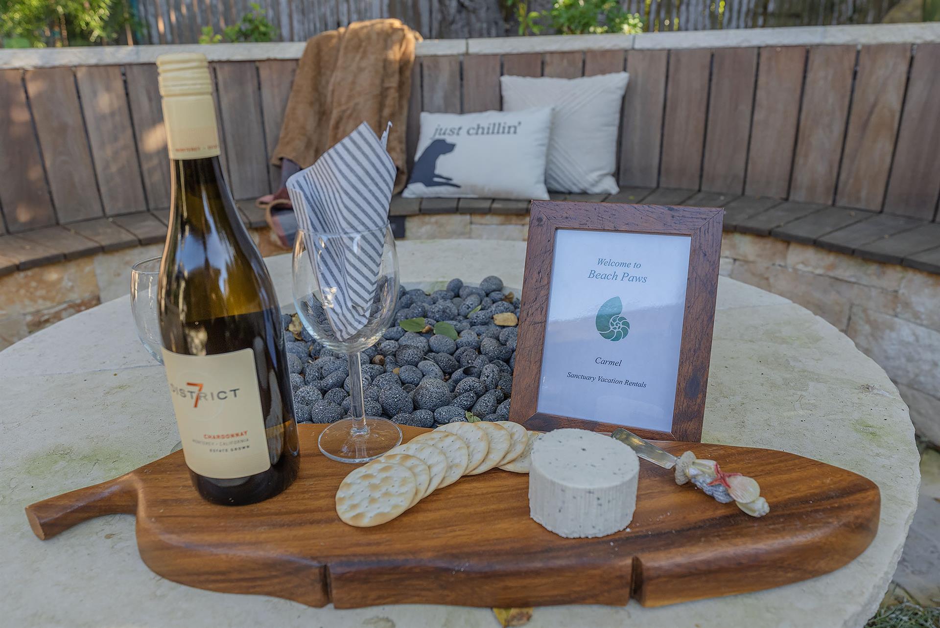 Wine and Cheese to Welcome You