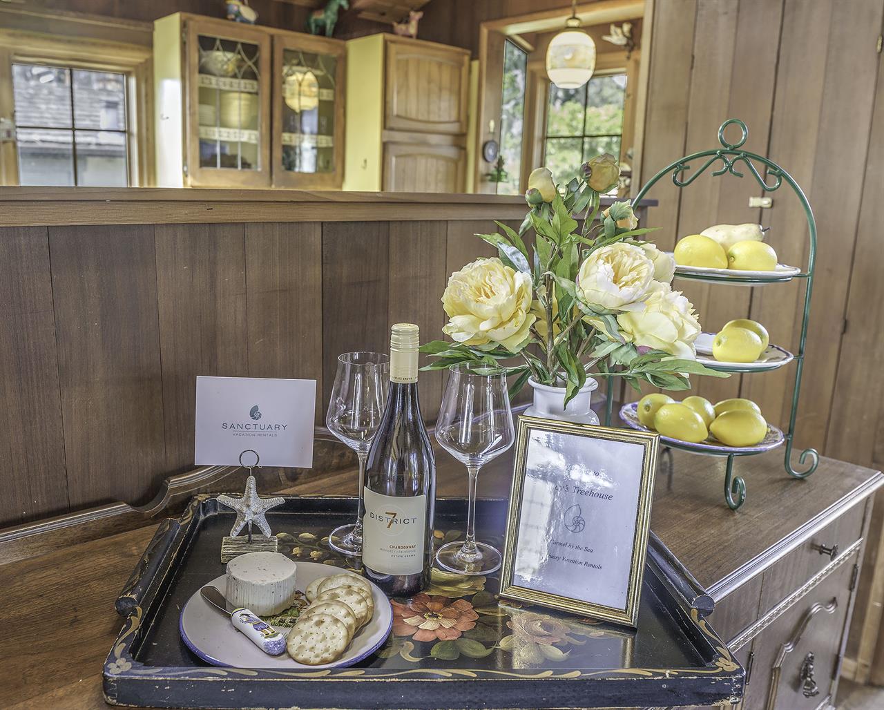 Wine and Cheese to Welcome You