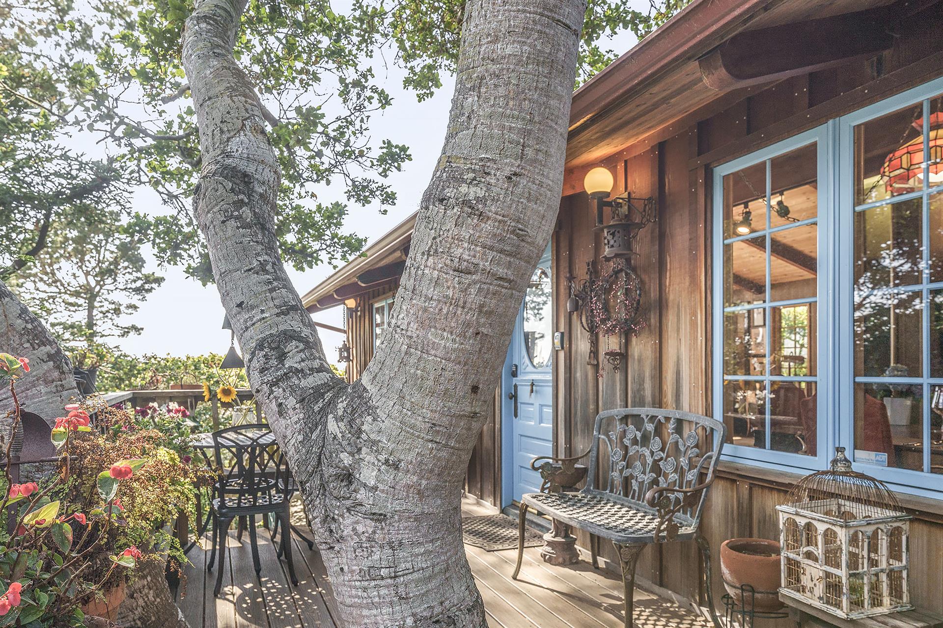 Outdoor Dining Deck