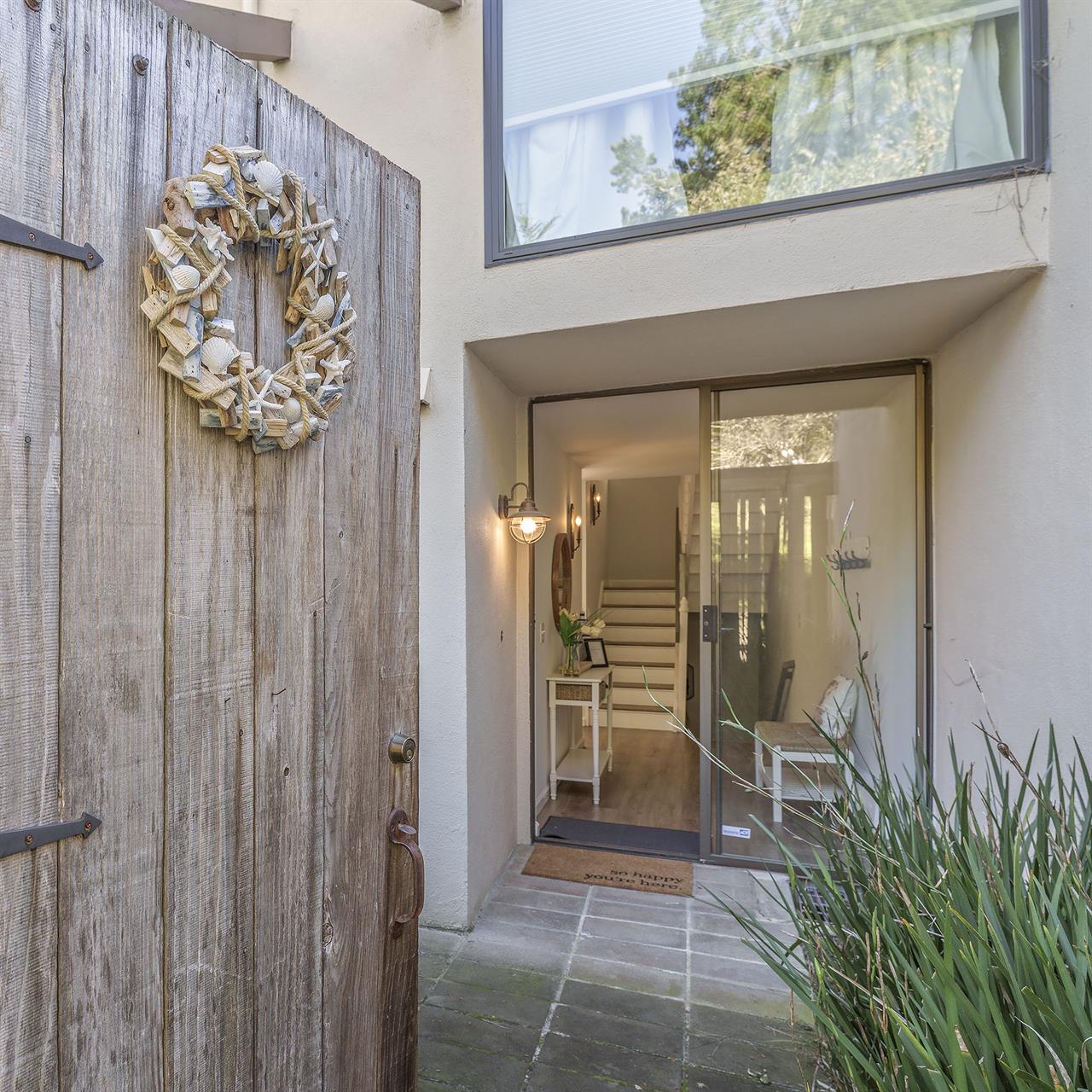 Enter Through the Wooden Gate