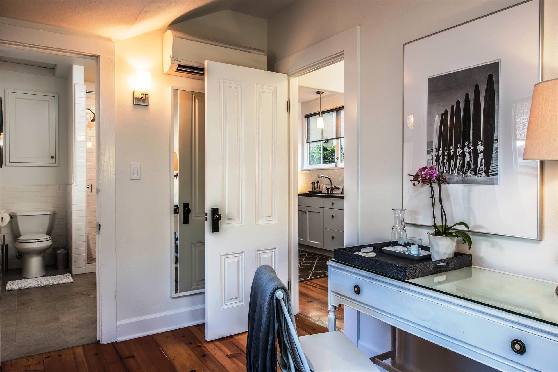 Direct Access to the Bathroom from Each Bedroom