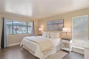 Bedroom 1, King Bed, TV, En Suite with Shower