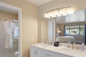 Bedroom 1, King Bed, TV, En Suite with Shower