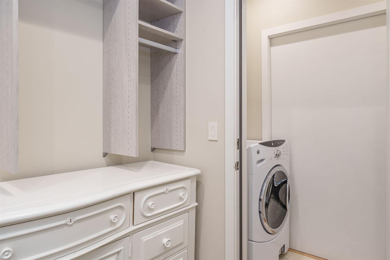 Downstairs Bedroom 1  WalkIn Closet with Washer and Dryer