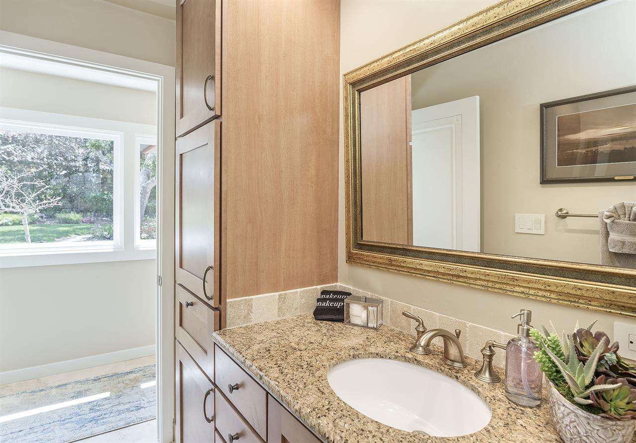 Downstairs Bathroom 2  Hall Bath with ShowerOverTub