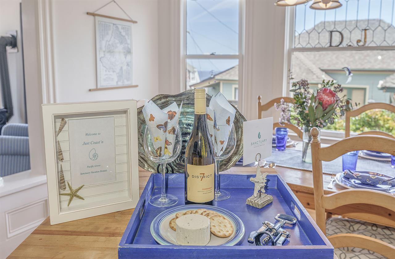 Wine and Cheese to Welcome You