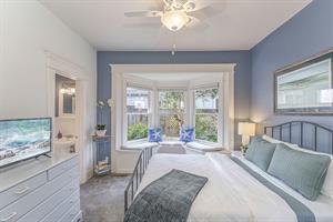 Bedroom 2  Queen, TV, En Suite with Shower, Downstairs